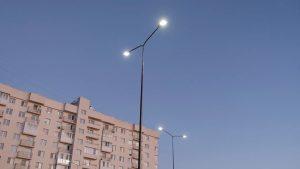 В ЖК «Smart City» восстановлено наружное освещение