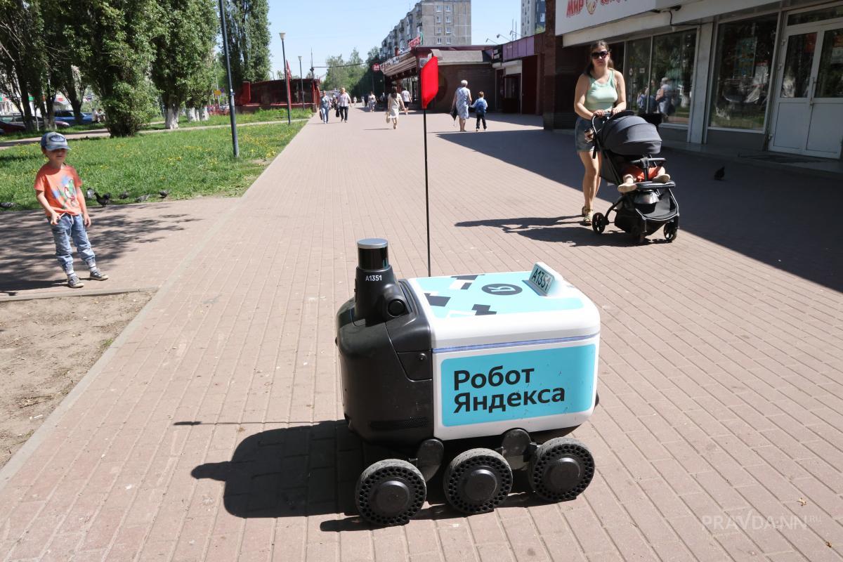 Нижегородских роботов-доставщиков переобуют к&nbsp;зиме