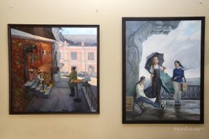 Выставка выпускников художественного училища